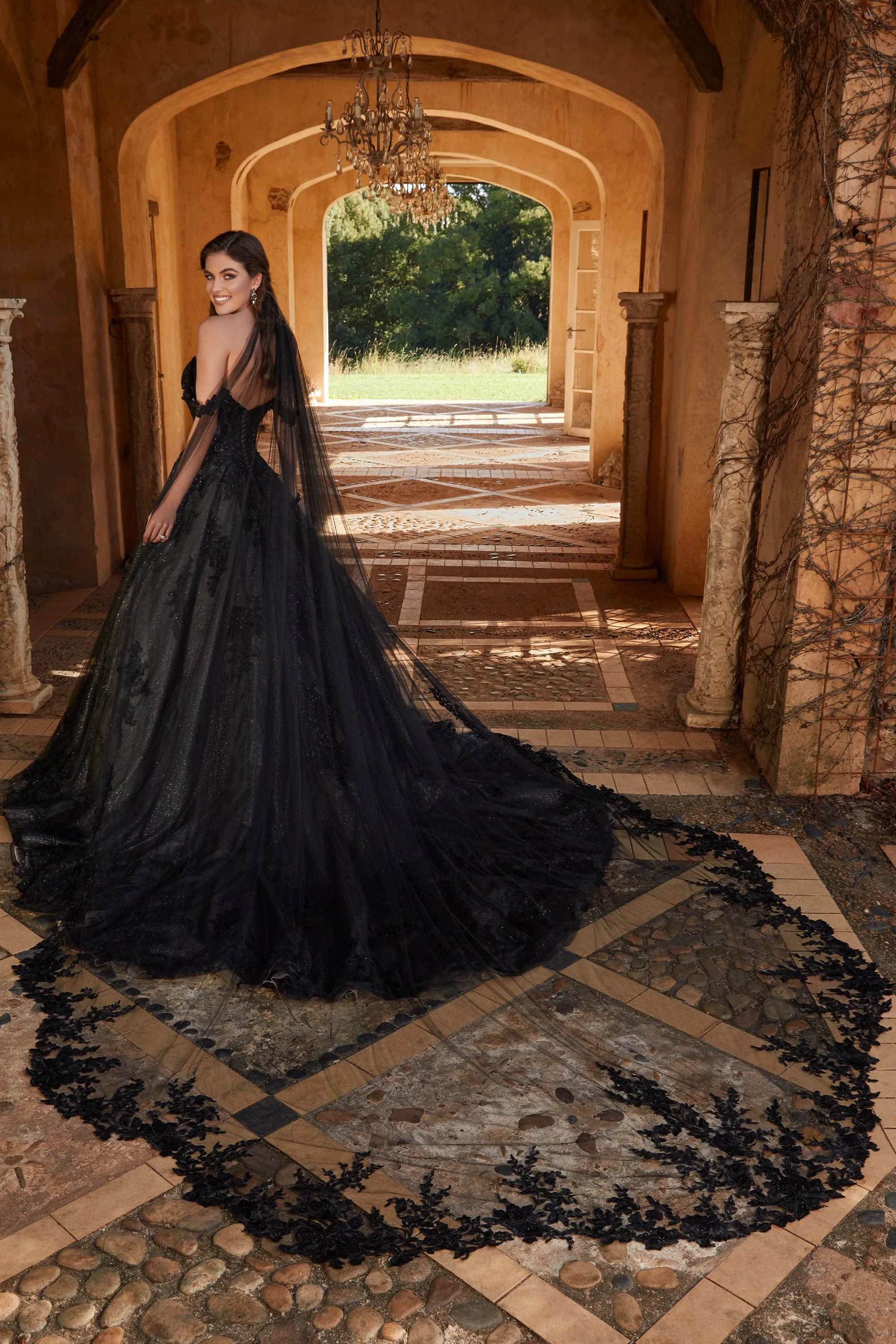 Sophia Tolli: Y12248Veil