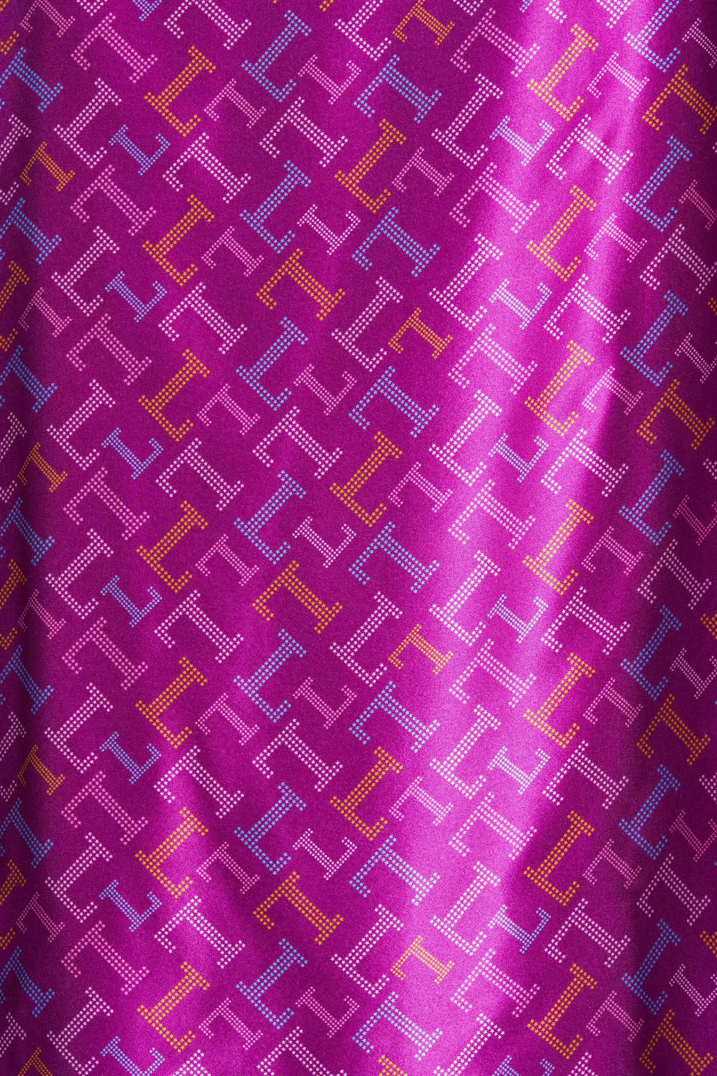 Starry Liberty Silk Satin