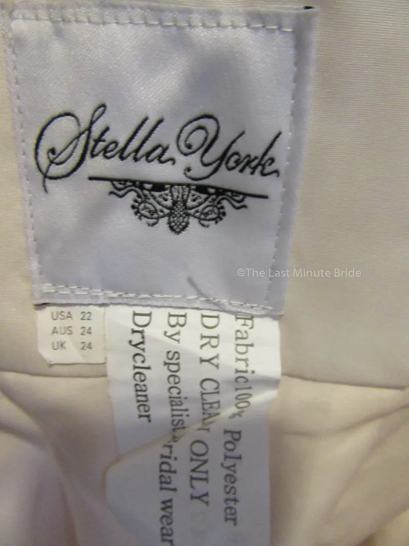Stella York 6341 size 22