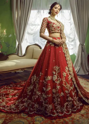 Stunning Lehenga Choli in Trail Style # B1991