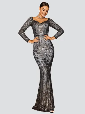 Sweetheart Mermaid Backless Evening Dress XJ2682