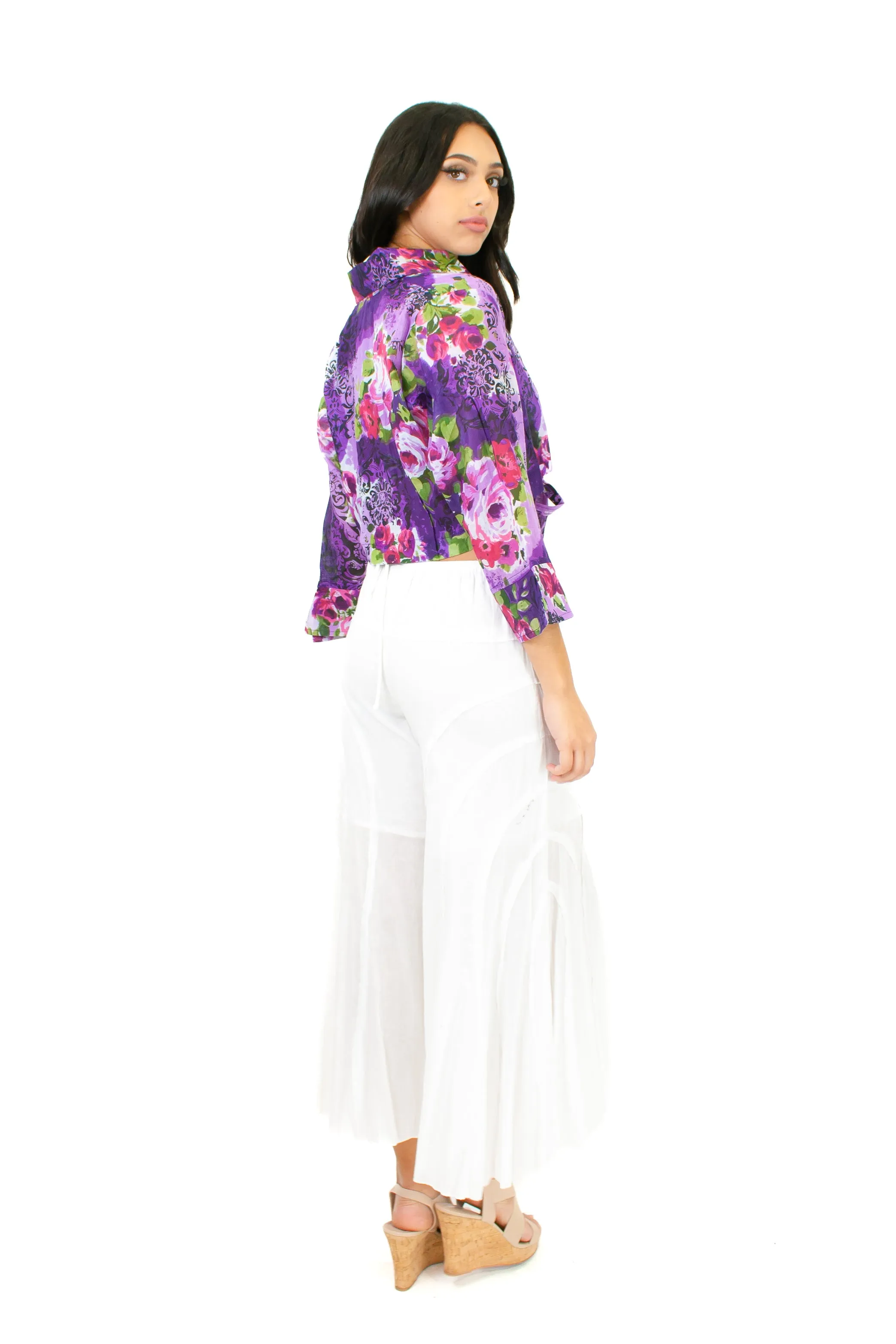 T-81 Blouse in Purple