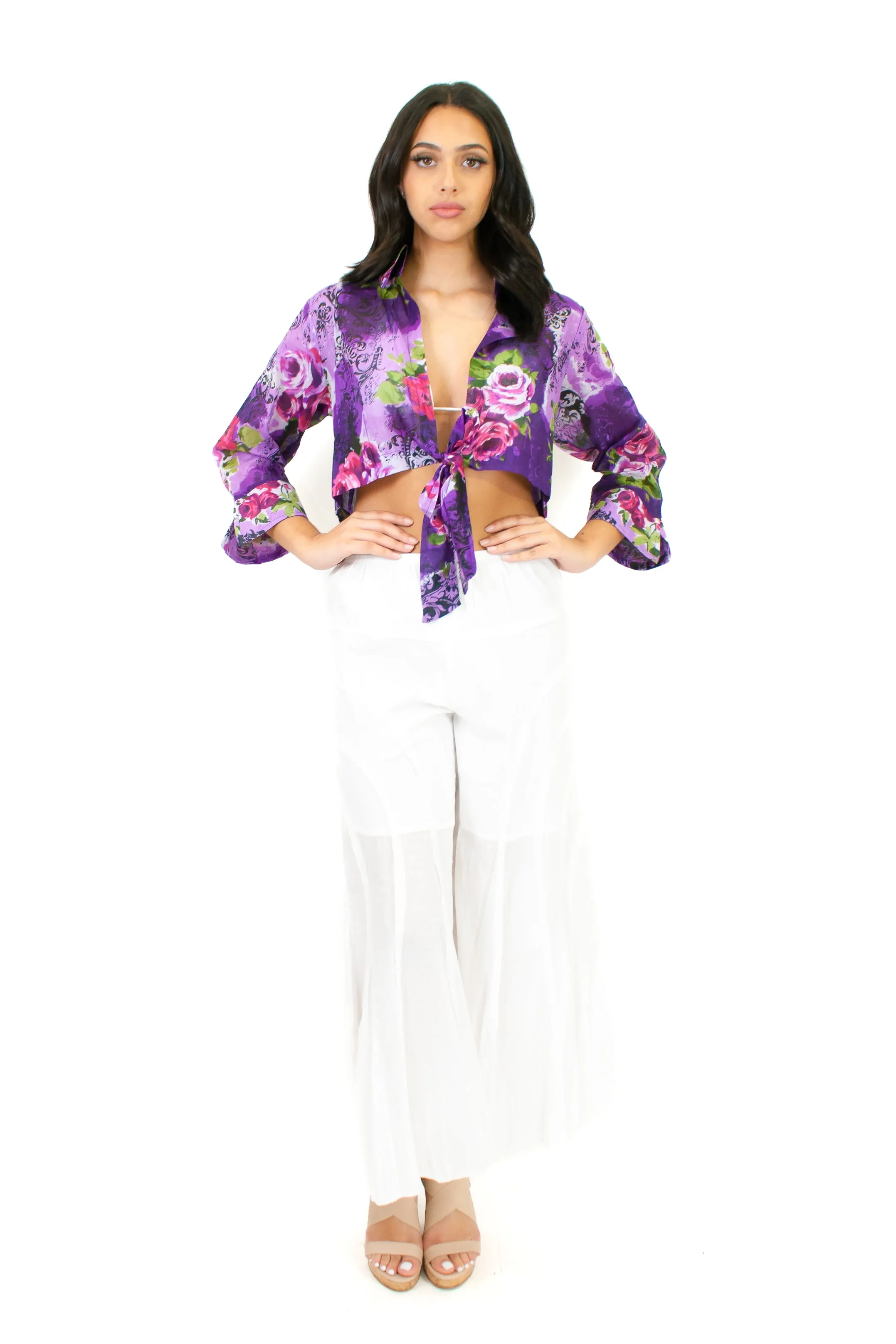 T-81 Blouse in Purple