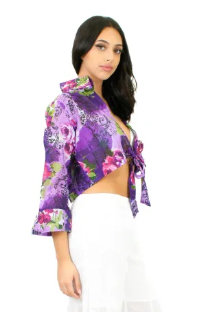 T-81 Blouse in Purple