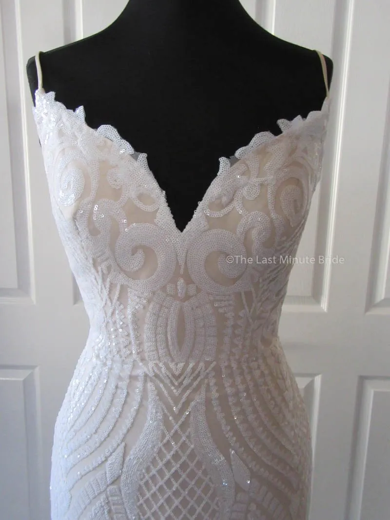 The Last Minute Bride Style: Samantha Iv/Nude (In stock Sizes)