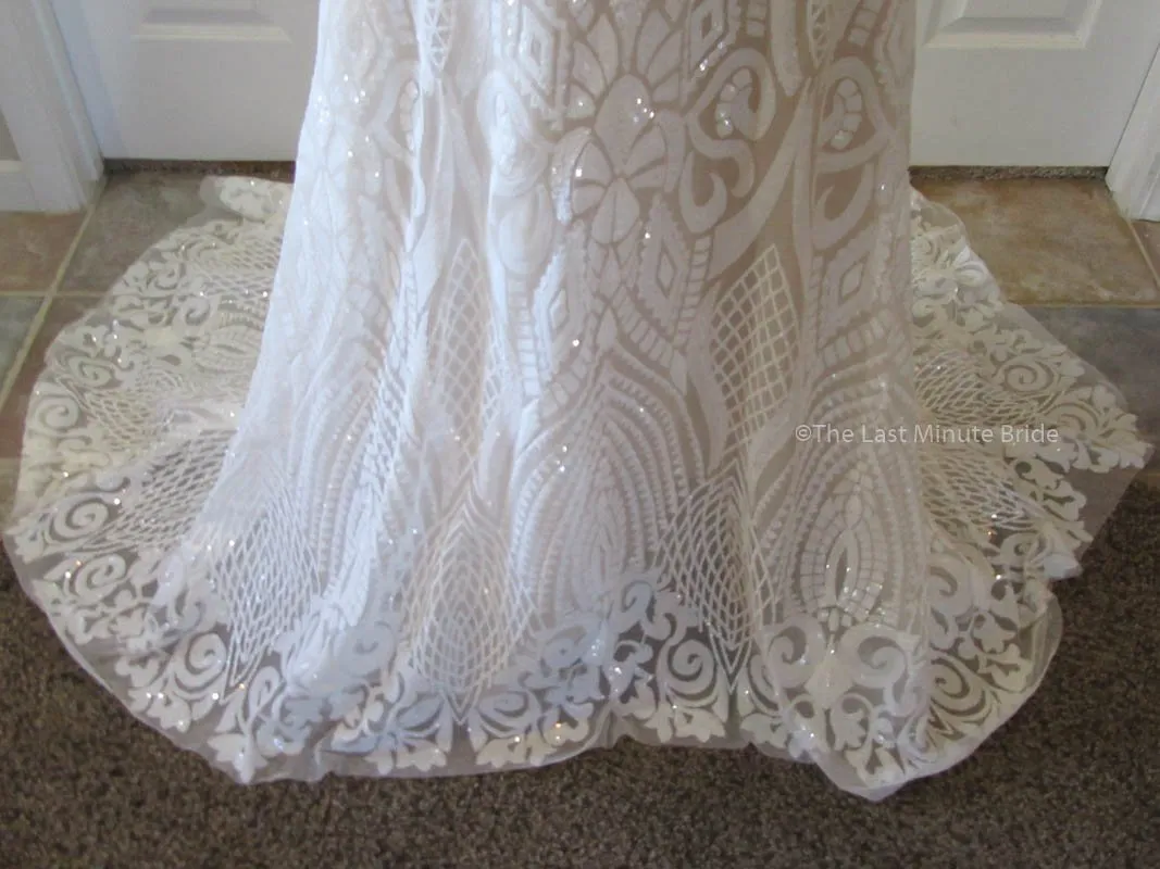 The Last Minute Bride Style: Samantha Iv/Nude (In stock Sizes)
