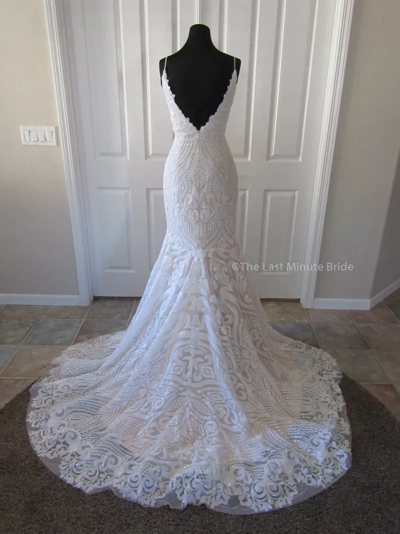 The Last Minute Bride Style: Samantha Iv/Nude (In stock Sizes)