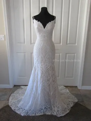 The Last Minute Bride Style: Samantha Ivory/Nude Size 4