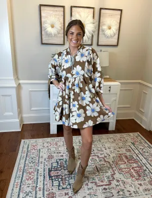 The Savannah Floral Mini | Mocha
