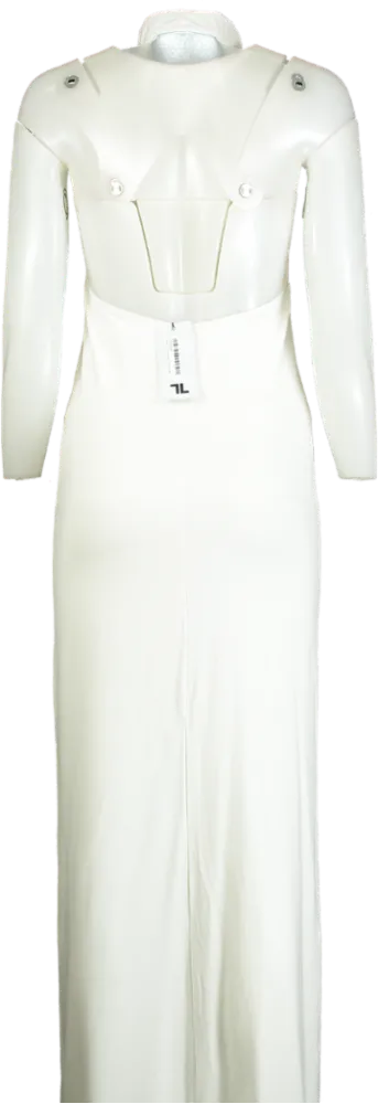 Uhlalá by LL White Halter Neck Maxi Dress S