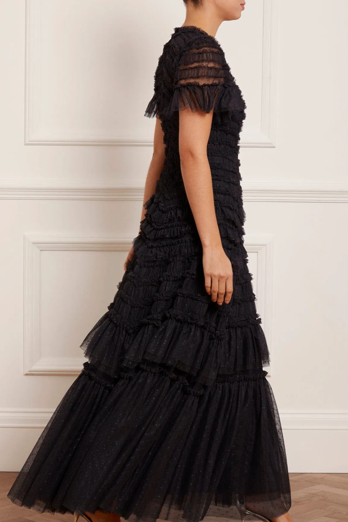 Valentine Ruffle Gown