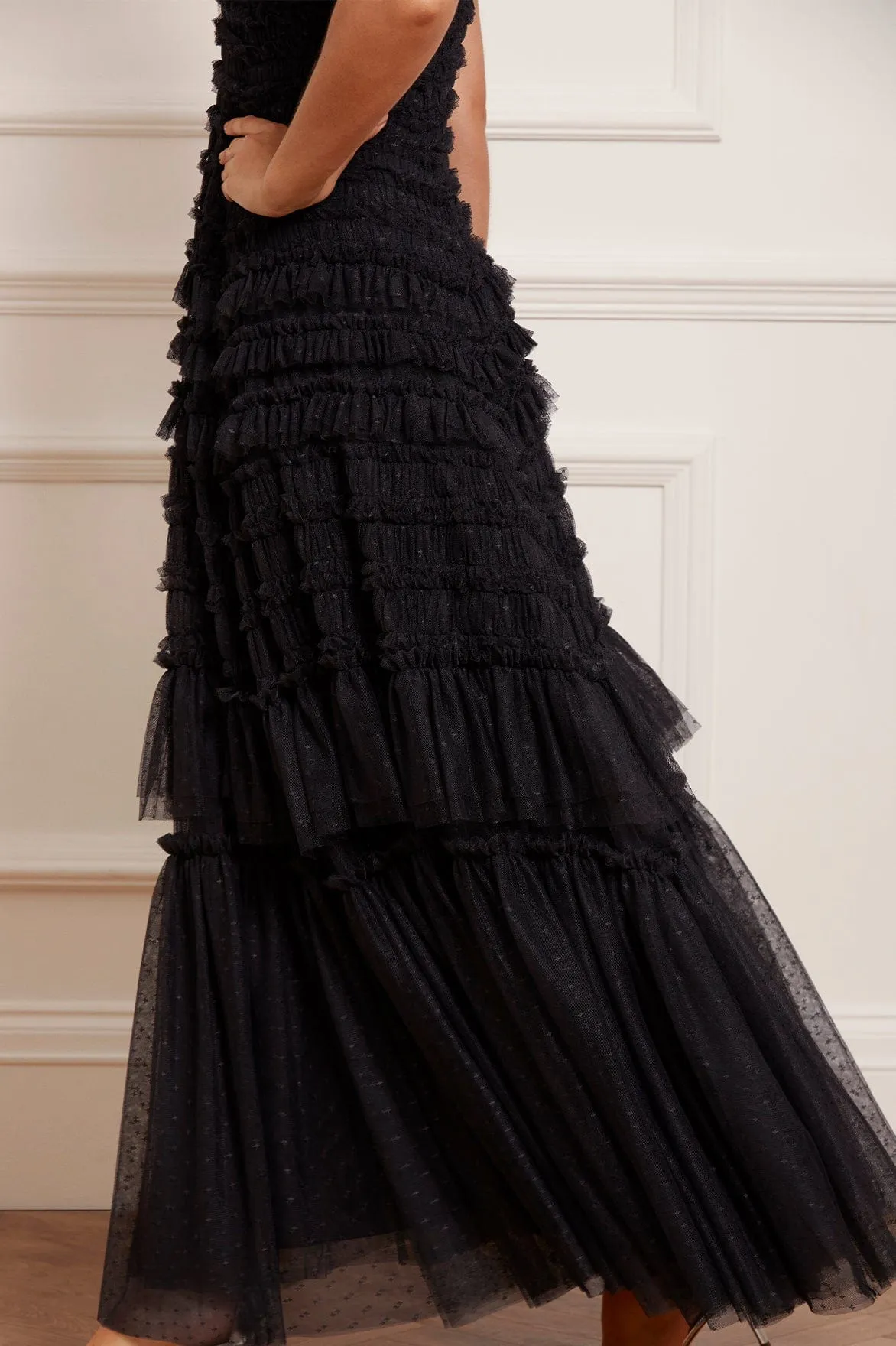 Valentine Ruffle Gown