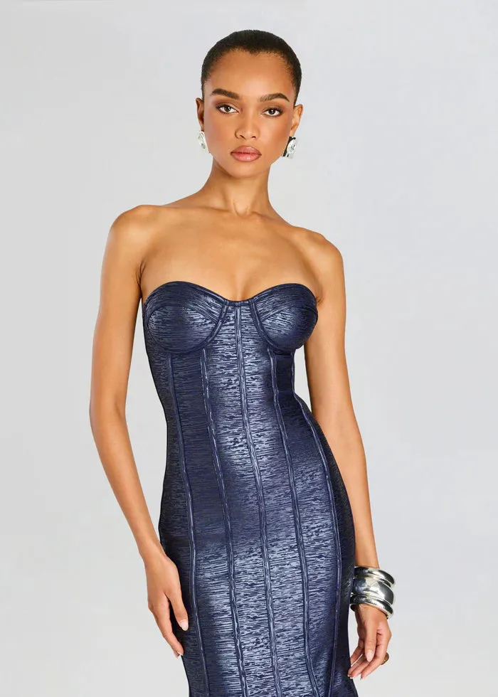 Verity Knit Dress - Navy