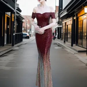 Victoria® | Elegant off-shoulder evening dress
