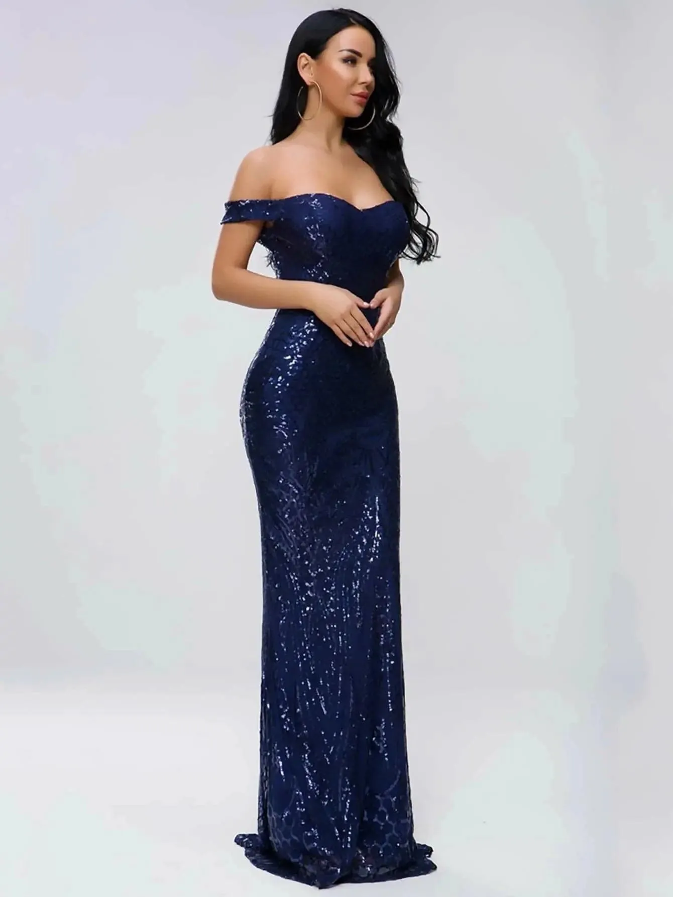 VIOLETTE | ELEGANT OFF-SHOULDER DRESS