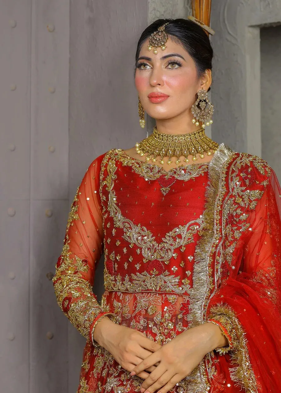 Wedding Gown Lehenga  Dupatta Pakistani Bridal Dress