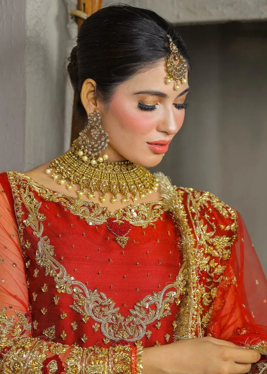 Wedding Gown Lehenga  Dupatta Pakistani Bridal Dress