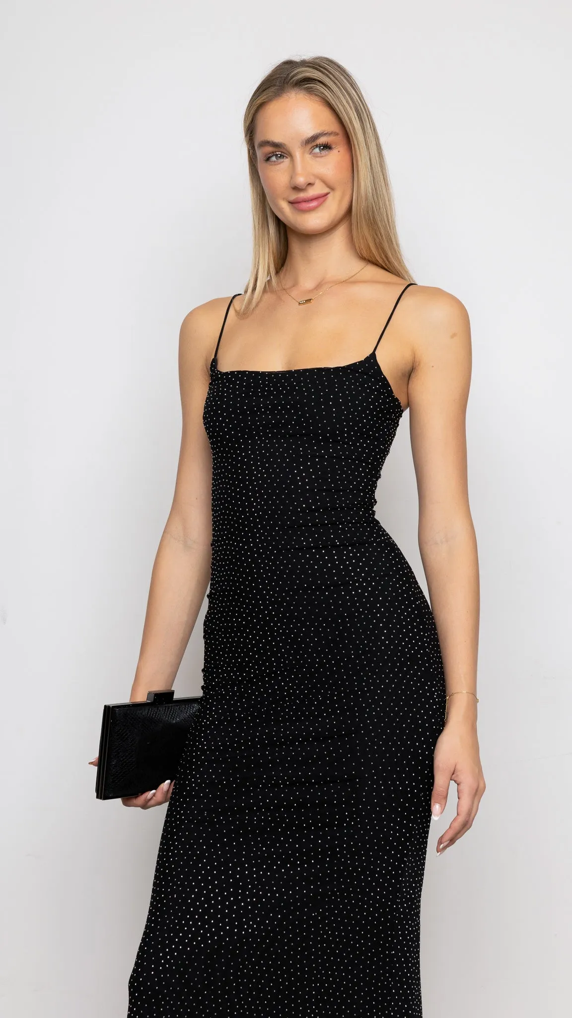 Wesiel Maxi Dress in Black