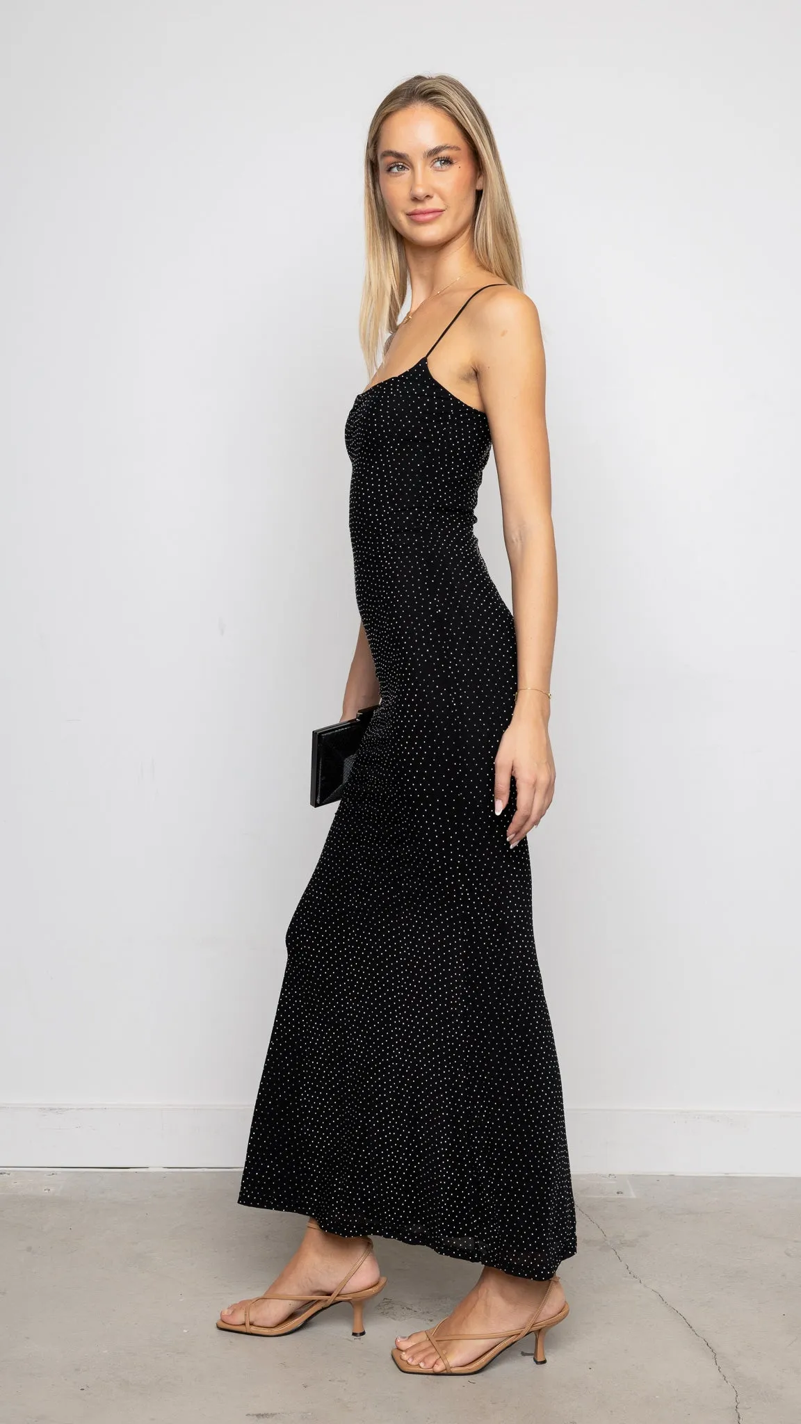 Wesiel Maxi Dress in Black