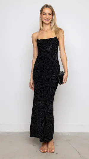 Wesiel Maxi Dress in Black