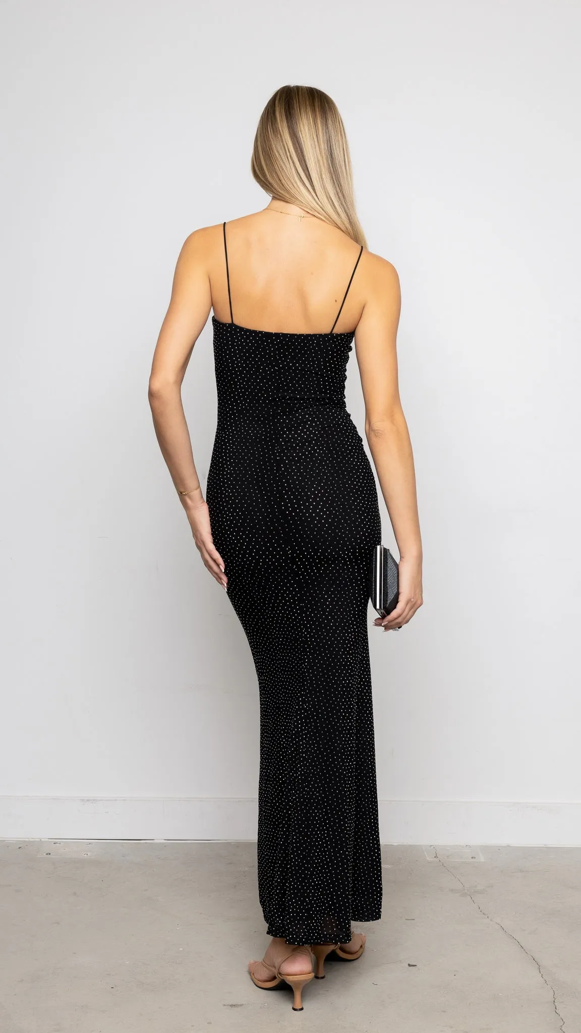 Wesiel Maxi Dress in Black