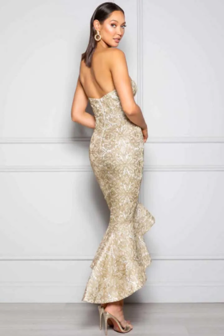 Yasmin Midi Dress by Elle Zeitoune - RENTAL